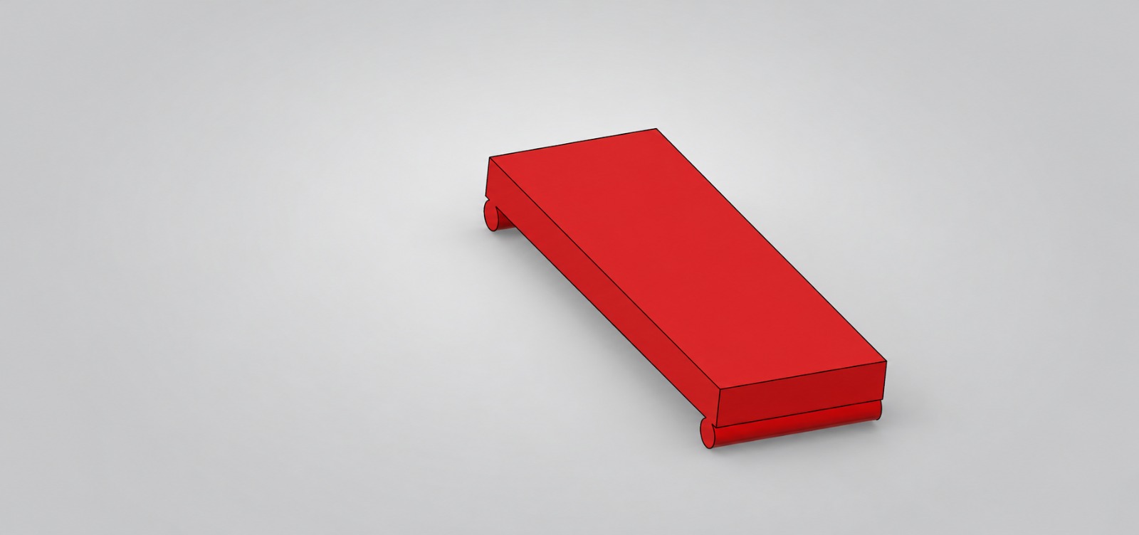 Piston CAD model